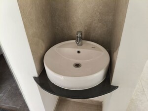 Bathroom in 3 BHK Apartment at Vilas Javdekar Yashone Eternitee, Hinjewadi – for Rent