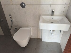 Bathroom in 3 BHK Apartment at Vilas Javdekar Yashone Eternitee, Hinjewadi – for Rent
