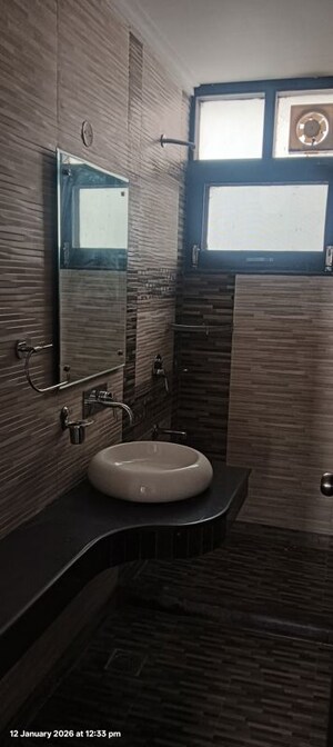 Bathroom in 3 BHK Apartment at Golden Sand Apartments, Dhakoli – for Sale