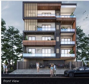 4 BHK Builder Floor – Exterior View View at Sector 14 - for Sale