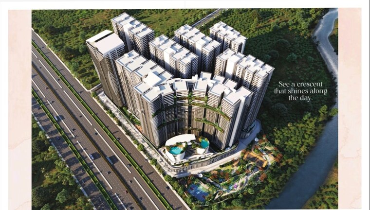 Exterior View, ira-moon-glade 3 Bedroom 2050 Sq.Ft. Apartment In Narsingi Hyderabad 10158365