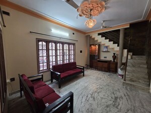 Living Room in 3 BHK Independent House at SR Meadows, Murugesh Palya – for Rent