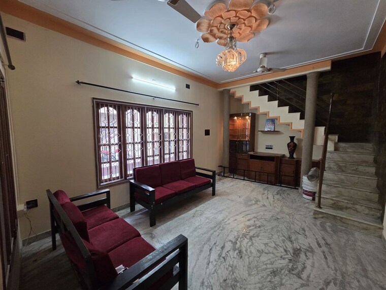 Living Room, sr-meadows 3 Bedroom 1200 Sq.Ft. Independent House In Murugesh Palya Bangalore 10158332