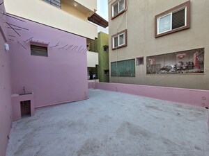 Terrace in 3 BHK Independent House at SR Meadows, Murugesh Palya – for Rent