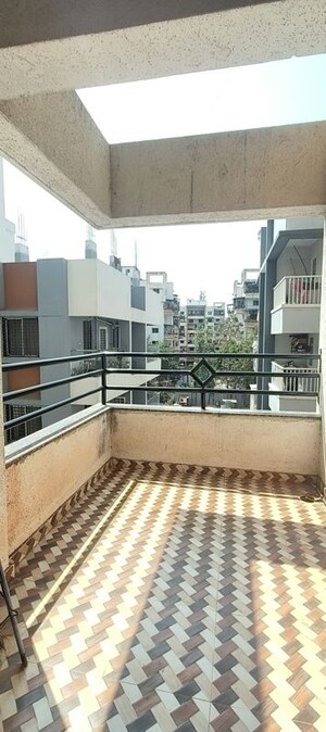 Balcony in 2 BHK Apartment at Kalpataru Estate, Pimple Gurav – for Rent