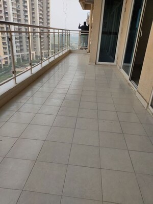 Balcony in 3 BHK Apartment at Gaur Sportswood, Sector 79 – for Rent