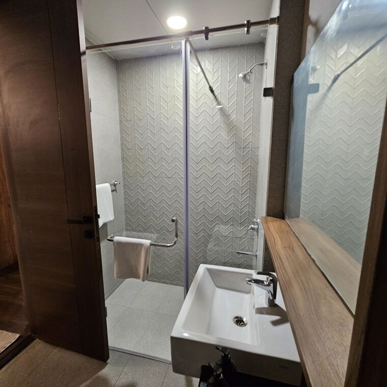 Bathroom, krisumi-waterfall-residences 3.5 Bedroom 2505 Sq.Ft. Apartment In Sector 36a Gurgaon 10158412