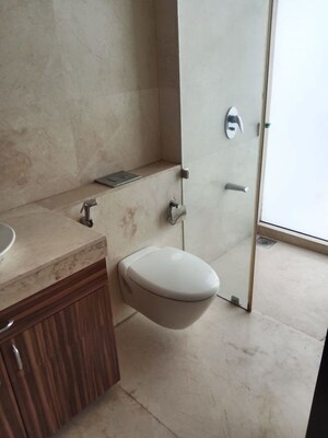 Bathroom in 3 BHK Apartment at Oberoi Exquisite Goregaon, Goregaon East – for Rent