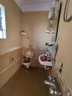 Bathroom in 2 BHK Apartment at SSB Ashok Nagar, Balkum Pada – for Rent