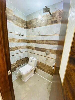 Bathroom in 3 BHK Apartment at Uttam Nagar – for Rent
