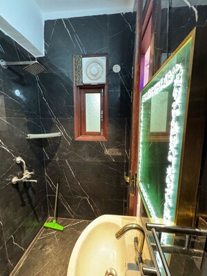 Staircase in 2 BHK Apartment at Palm Residency Chhatarpur, Chattarpur – for Rent