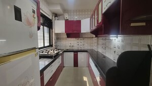 Kitchen in 2 BHK Apartment at Patel Heritage, Kharghar – for Rent