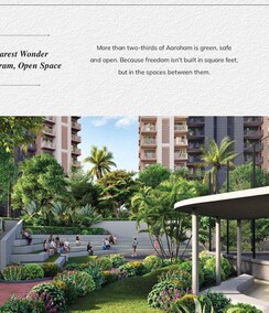 3 BHK + Pooja Room,Servant Room,Study Room,Extra Room Apartment For Sale in Ashiana Aaroham