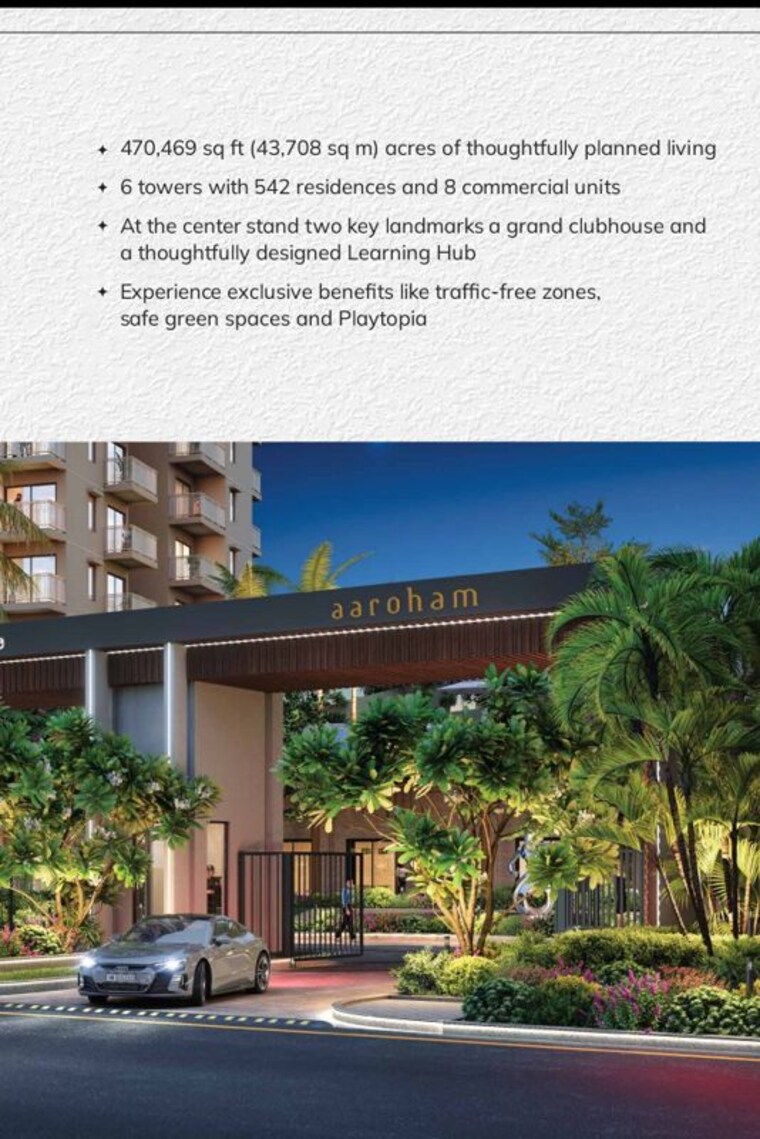 Exterior View, ashiana-aaroham 4 Bedroom 1919 Sq.Ft. Apartment In Sector 80 Gurgaon 10158633