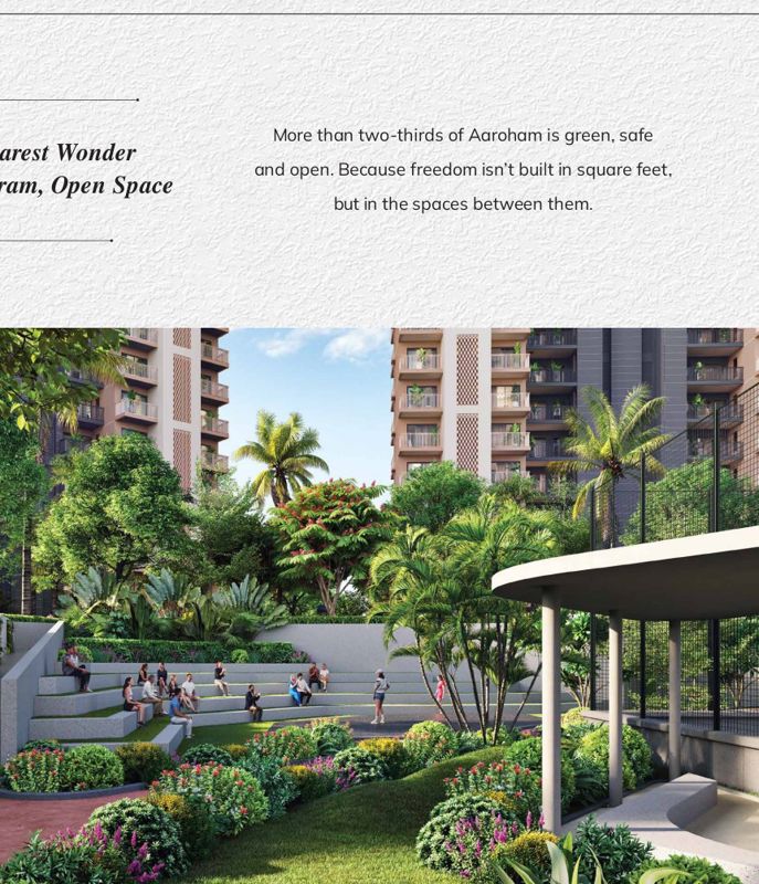 3.5 BHK + Pooja Room,Servant Room,Extra Room Apartment For Sale in Ashiana Aaroham