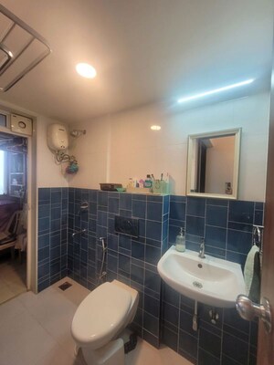 Living Room in 2 BHK Apartment at Lodha Amara, Kolshet Road – for Rent