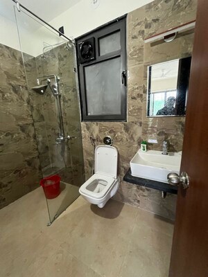 Bathroom in 2 BHK Apartment at VTP Aethereus, Mahalunge – for Rent