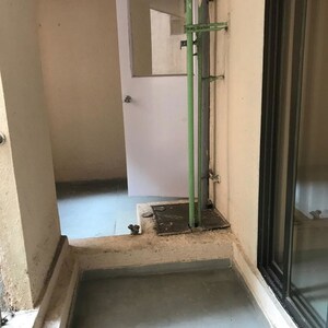 Bathroom in 2 BHK Apartment at Omkar Raga, Chembur – for Rent