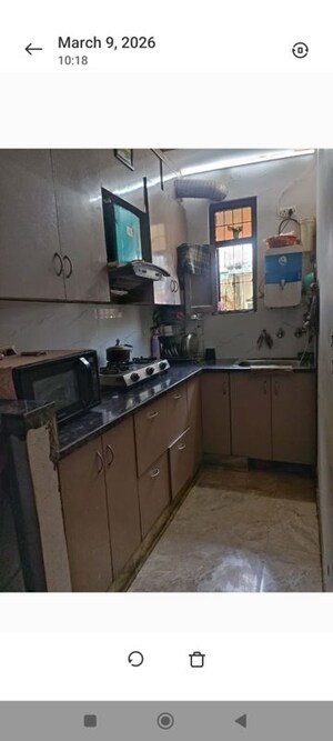 Kitchen in 2 BHK Builder Floor at Vikram Siddharth Vihar Residency, Siddharth Vihar – for Sale