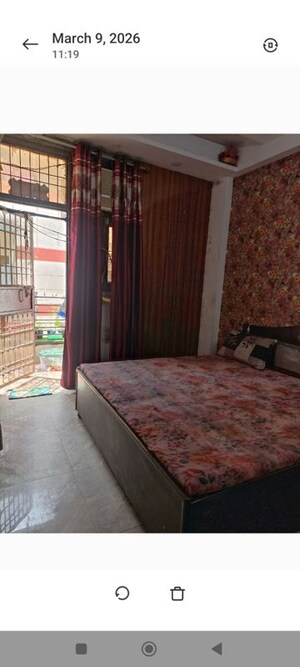 Bedroom in 2 BHK Builder Floor at Vikram Siddharth Vihar Residency, Siddharth Vihar – for Sale