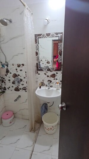 Bathroom in 2 BHK Apartment at Atharva Shweta CHS, Chembur – for Rent