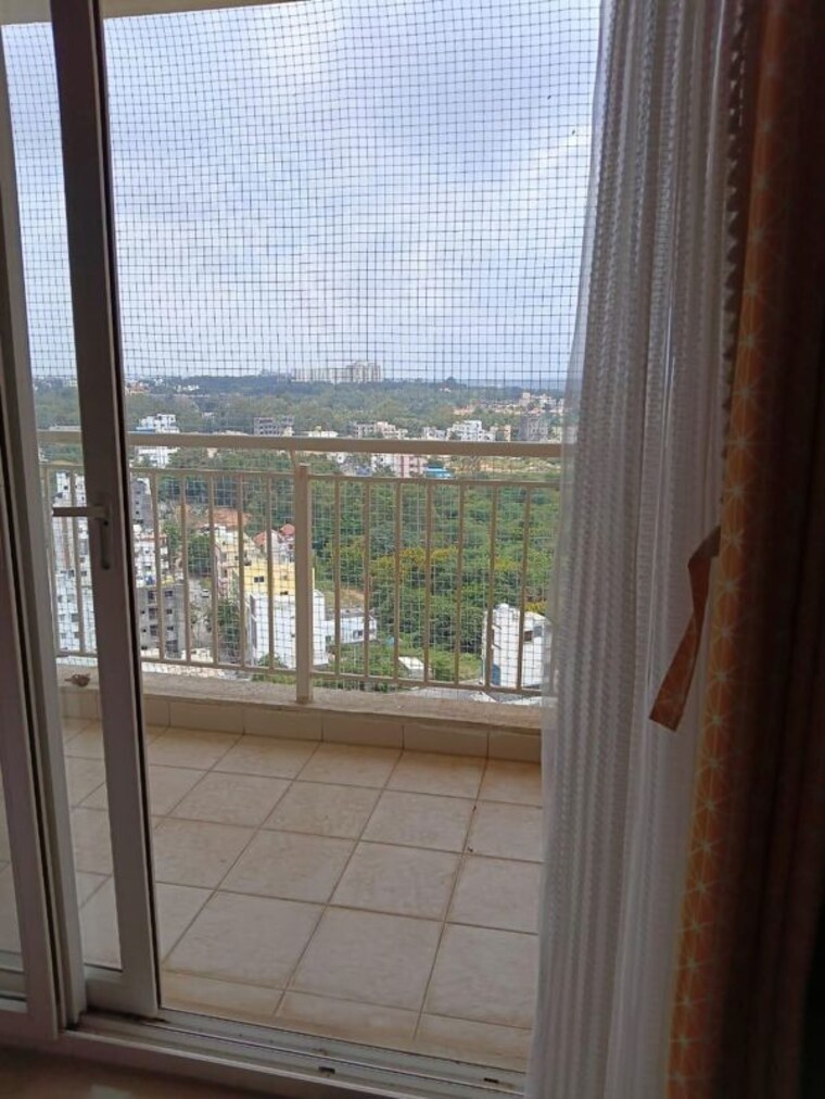 Balcony, mantri-webcity 3 Bedroom 1500 Sq.Ft. Apartment In Hennur Bangalore 10159160