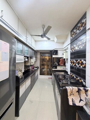 Kitchen in 2 BHK Apartment at Mahavir Darshan Kandivali, Kandivali West – for Sale