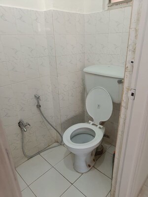 Bathroom in 1 BHK Apartment at Ramesh Hermes Heritage Phase 2, Shastrinagar – for Rent