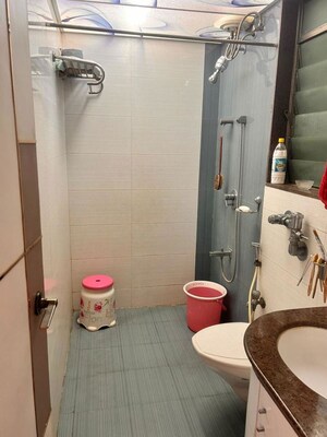 Bathroom in 2.5 BHK Apartment at Neelkanth Greens, Manpada – for Sale