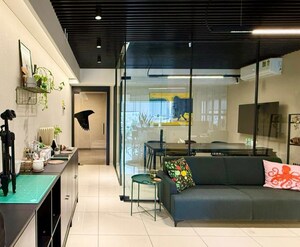 Kitchen in  Office Space at Shyamal – for Rent