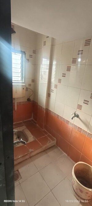 Bathroom in 1 BHK Apartment at Solanki Plaza CHS, Louis Wadi – for Rent