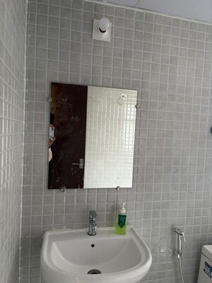 Bathroom in 3.5 BHK Apartment at Amrapali Heartbeat City, Sector 107 – for Rent