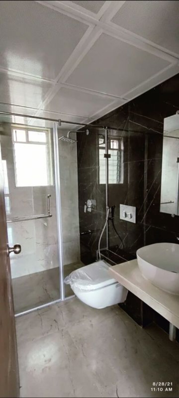 Bathroom, dosti-west-county 2 Bedroom 713 Sq.Ft. Apartment In Balkum Pada Thane 10160200