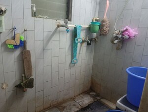 Bathroom in 1 BHK Apartment at Venus CHS Andheri, Andheri West – for Rent