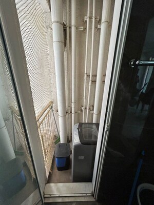 Balcony in 1 BHK Apartment at Mahape – for Rent