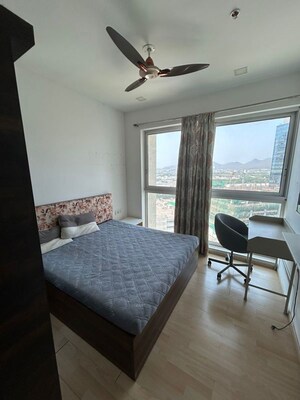 Bedroom in 1 BHK Apartment at Mahape – for Rent