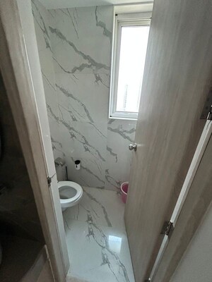 Bathroom in 1 BHK Apartment at Mahape – for Rent