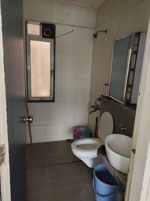Bathroom in 2 BHK Apartment at Thane West – for Rent