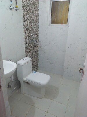 Bathroom in 3 BHK Apartment at Gaur City 2 - 14th Avenue, Sector 16c Greater Noida – for Rent