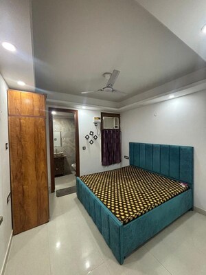 Bedroom in 3 BHK Builder Floor at Freedom Fighters Enclave – for Rent