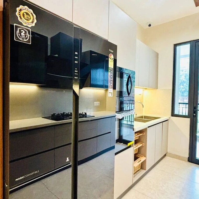 Kitchen, ambala highway 3 Bedroom 1915 Sq.Ft. Apartment In Ambala Highway Zirakpur 10160570