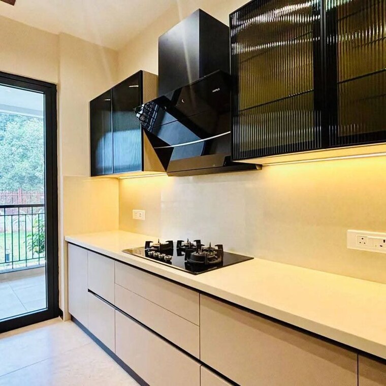 Kitchen, ambala highway 3 Bedroom 1915 Sq.Ft. Apartment In Ambala Highway Zirakpur 10160570