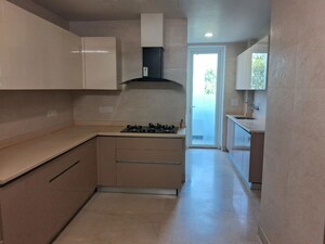 Kitchen in 4 BHK Builder Floor at Defence Colony – for Rent