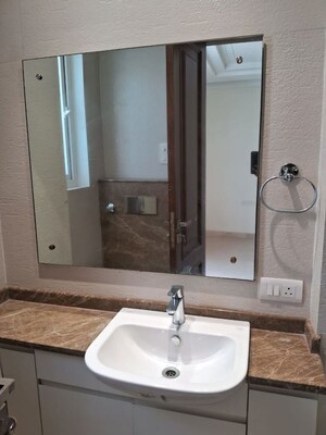 Bathroom in 4 BHK Builder Floor at Defence Colony – for Rent