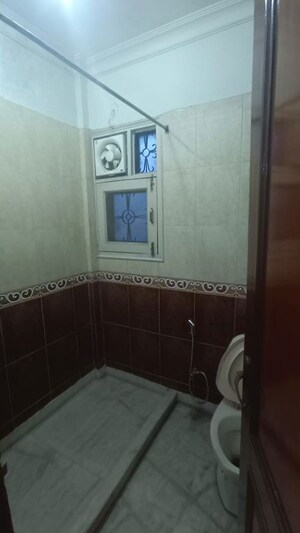 Bathroom in 3 BHK Builder Floor at Malviya Nagar – for Rent
