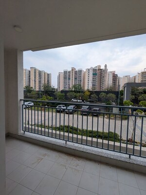 Balcony in 3.5 BHK Apartment at Sector 85 – for Rent