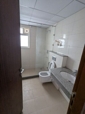Bathroom in 3.5 BHK Apartment at Sector 85 – for Rent