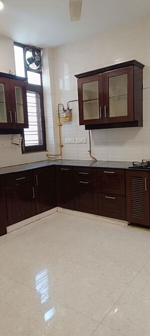 Kitchen in 3 BHK Builder Floor at Greater Kailash ii – for Rent