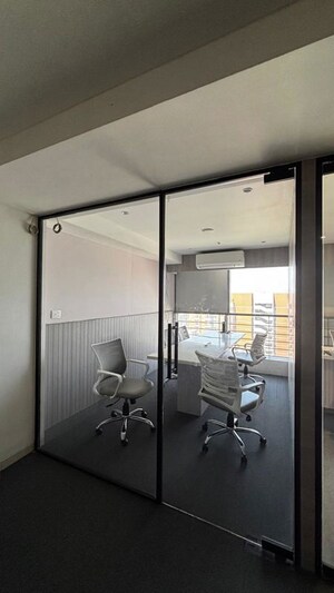 Team Area in  Office Space at Zion Z One, Bodakdev – for Rent