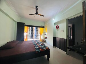 Bedroom in 3 BHK Apartment at Crystal Isle Apartment, Goregaon East – for Sale